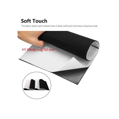 China Factory Promotion 3mm Waterproof Polyester Needle Punched Non Woven Felt With Self Adhesive In Roll for sale