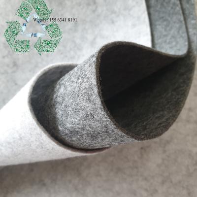 China GRS Recycled Polyester Waterproof Pet Felt Made From Recycling Plastic Bottles for sale