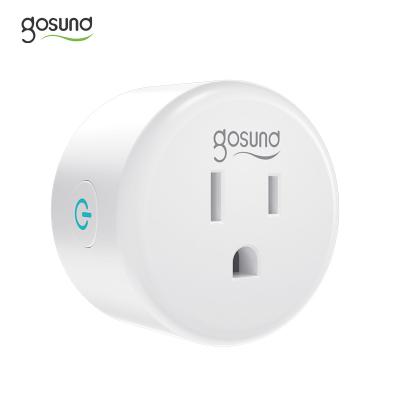 China Convenient Safety Mini Smart Plug, WiFi Outlet Surge Protector Works with Alexa and Google Home, Smart Outlet with APP Remote Control for sale