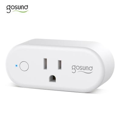 China Convenient Smart WiFi Socket Works With Alexa Google Home IFTTT Aoycocr Smart Outlet No Hub Needed Mini Socket Plugs for sale