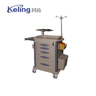 China Medical Emergency Medicine Anesthesia Crash Cart For Hospital for sale