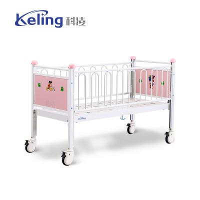 China Commercial Metal Children Beds , Hospital New Born Baby Bed for sale