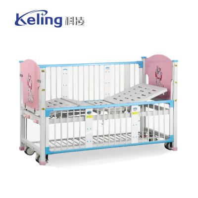 China durable frame mobile medical hospital furniture babybed baby crib cartoon children bed for baby for sale