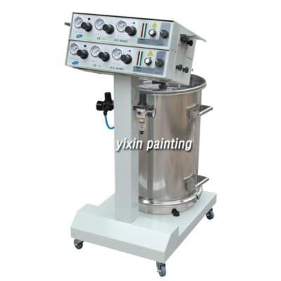 China High Efficient Small Powder Coating Equipment 600 Mm Highly Easy Operation for sale