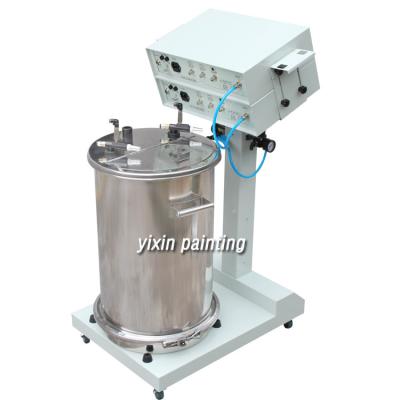 China High Speed Electrostatic Powder Spraying Equipment With Double Spray Gun for sale