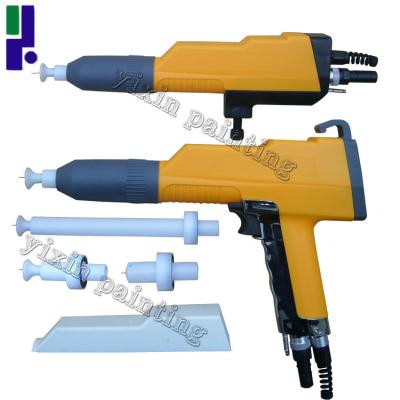 China High Painting Speed Electrostatic Powder Spray Gun With Multi Spraing Nozzles for sale