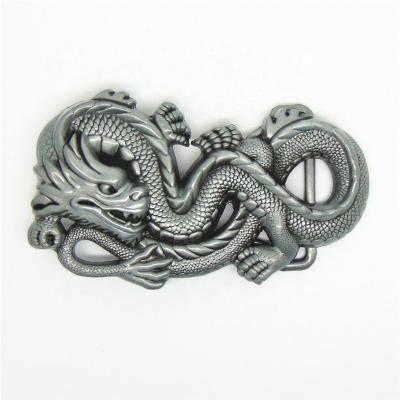 China Wholesale Eco-friendly Cowboy Buckle For Men Belt Buckle Dragon Design Decoration Buckle Western Fashion for sale