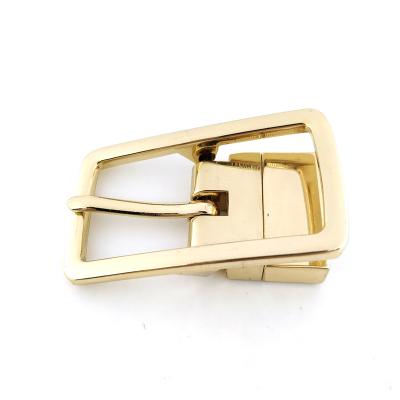 China Factory Wholesale Durable Pin Buckle White Custom Belt Buckle Turning Reversible Belt Buckle for sale