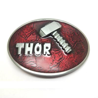 China Factory Direct Sale Eco-Friendly Customized Western Fashion Enamel Cowboy Your Own Buckle Metal Craftsmen's Belt Buckles 3D Customized Design for sale