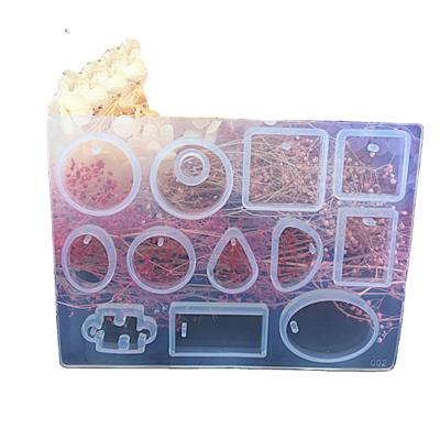 China Viable Silicon Molds For Resin Kit Pendant Silicone Mold Making Epoxy Resin Molds for sale