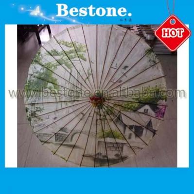 China 2022 China Cheapest Oil Paper Japanese Outdoor Umbrella for sale