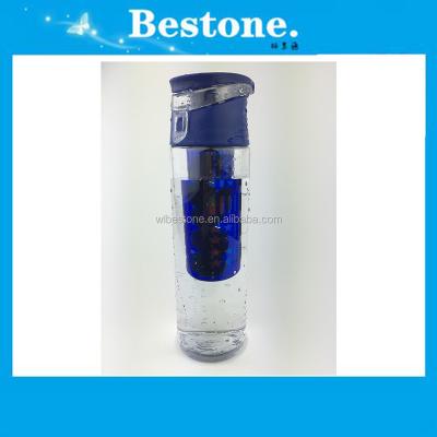 China Viable Tritan Water Bottle Of Joy Shaker Fruit Infuser, Bottle Infuser, Water Bottle Fruit Infuser for sale