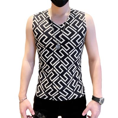 China Factory Sale Tank Tops Viable Widely Used Winter Sleeveless Tight Passionate Vest Men for sale