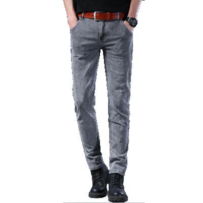 China Best Price Top Quality Gray Black Cotton Mens Denim Breathable Handsome Jeans for sale