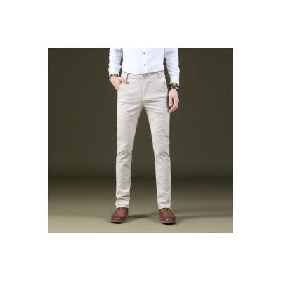 China New Type Selling Breathable Well Fitted Casual Mid Waist Khaki Work Pants For Men for sale