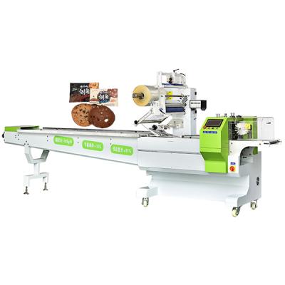 China Food Grade Biscuit Packing Machine Automatic Horizontal Food Grade Snacks Baking Machine for sale