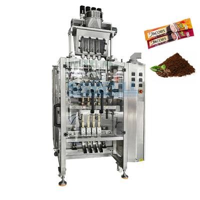 China Automatic Food Powder Machine Lane Sticks Packing Machine Multi Filling Coffee Packing Machine Powder for sale