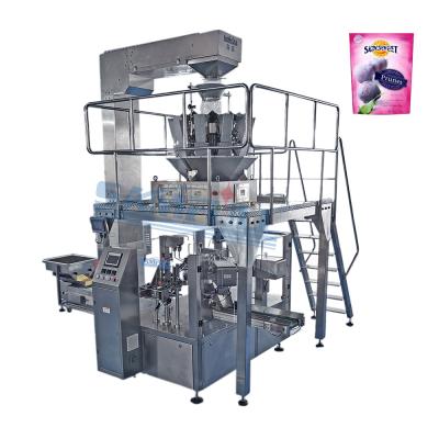 China Hot sale factory price food pouch machine doypack package doypack machine dried fruit standup packing machine for sale