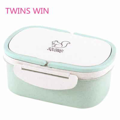 China 2019 High Quality New Hot Selling Colorful Leak-proof Eco-Friendly Plastic Lunch Box From Amazon Freshness Preservation Amazon Bento For Kids 005 for sale