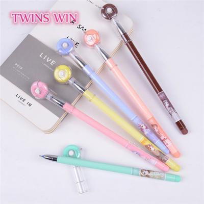 China India Best Import Promotion Stationery Normal School Kids Fancy Pens Cartoon Shaped Gel Plastic Erasable Pen for sale