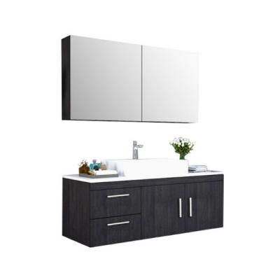 China Hertz New Design Modern Solid Wood Bathroom Vanity Cabinet for sale