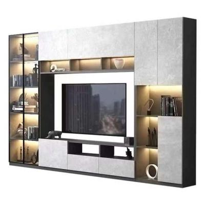 China Simple Design Hertz Style Living Room Convertible Universal LED Cabinet Light Modern TV Wall Cabinet for sale