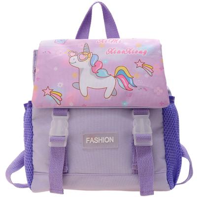 China New waterproof kindergarten children backpack cartoon light girls backpack cute school student backpack wholesale for sale