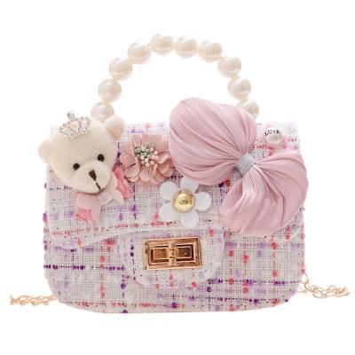 China Fashion\Comfortable\Durable Factory Chinese Children Bag Princess Fashion Shoulder Bag Children's Use Bridesmaid Wallet Accessory Bag for sale