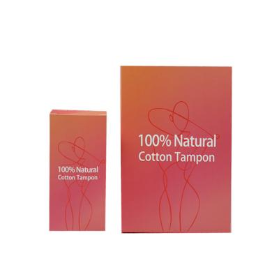 China Cotton Breathable Organic Tampons For Woman Tampon Applicator Vaginal Organic Tampon Personalized Sanitary Pads for sale