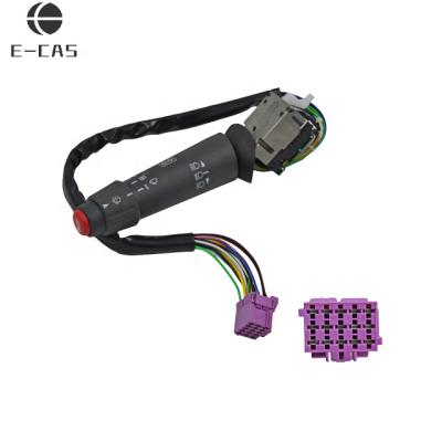 China Palstic Auto Car Turn Signal Wiper Combination Switch Used For BENZ ATEGO ACTROS 0085450124 HLS202850 for sale