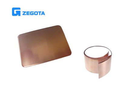 China Good Lubricity Copper Clad Aluminum Sheet 5.0-1500mm Width For Cable Industry for sale