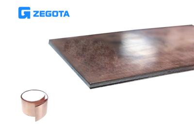 China Strong Structure Copper Clad Aluminum Sheet High Heat Conductivity for sale