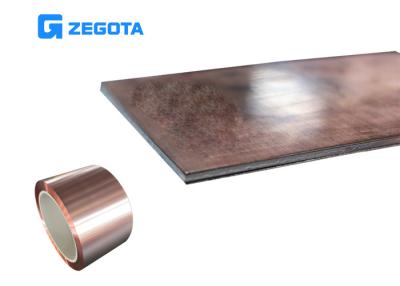 China Lightweight Copper Clad Aluminum Sheet , Copper Clad Aluminum Plate for sale