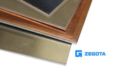 China Good Weldability Copper Clad Stainless Steel Sheet High Heat Conductivity for sale