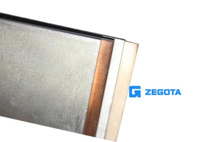 China Perfect Surface Copper Clad Stainless Steel Sheets , Copper Fully Clad By Stainless Steel for sale