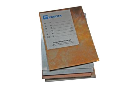 China Lightweight Copper Clad Stainless Steel Sheet High Performance Long Service Life for sale