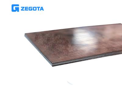 China Ultra Thin Copper Clad Aluminum Sheet , Copper Clad Aluminum Strip for sale