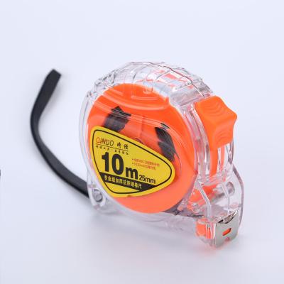 China New Retractable Soft Customizable LOGO Plastic Case Steel Tape Measure for sale