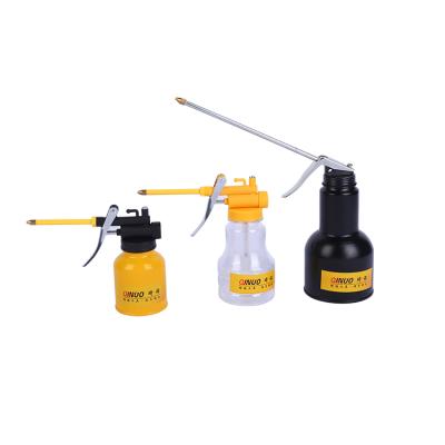 China High pressure lubricating oil can spray gun pot plastic pump steel lubricator QN3044 for sale