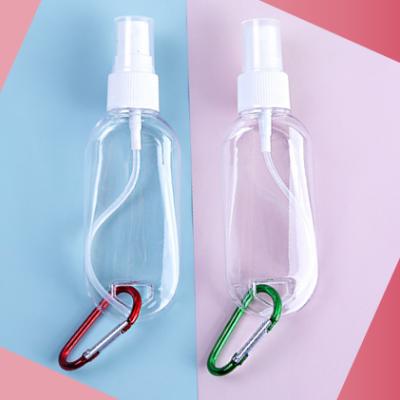 China Personal Care Spray Bottle 50ml Head Chain Spray Bottle Sanitiser Spray Bottle for sale