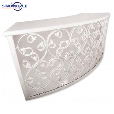 China Modern hot sale bar table stainless steel counter front side counters bar table design new bar shop use for sale