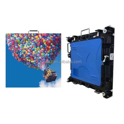 China Outdoor rental led display screeen factory cheap price P4.8 outdoor rental led display screen 576x576mm for sale