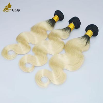 Cina Colore Ombra Tesa estensioni di capelli Coda di cavallo ricci Estensione 1B Corpo onda in vendita