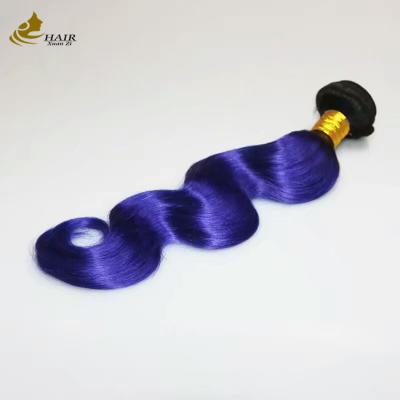 Chine Couleurs Rémy Ombre Extensions de cheveux humains Double dessiné à vendre