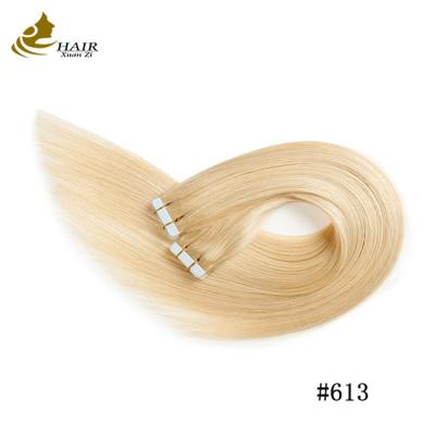 China Vrouwen Mens 613 Tape In Hair Extensions Bulk voor dun haar Te koop