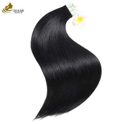 China Black Invisible Tape In Hair Extensions One Sided 100g Odm for sale