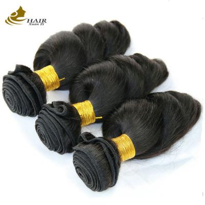 China Natural Black Cambodian Virgin 16 Inch Brazilian Hair Loose Wave OEM for sale