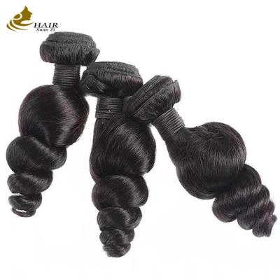 China Loose Wave Brazilian Human Hair Bundle Natuurlijke zwarte haarverlengingen Te koop