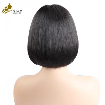 China Moda Cabello humano Bob Pelucas de pelo brasileño encaje Pelucas frontales en venta