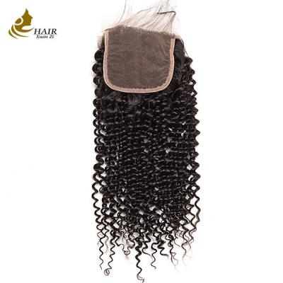 중국 Free Part Middle Part Lace Closure Straight HD Human Hair Lace Closure 판매용